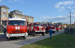 Выставка пожарной техники