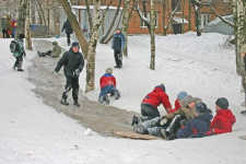 Берегите детей! Напомните им правила безопасного поведения на льду!